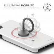 Elago Ring Holder Stand - поставка и аксесоар против изпускане на вашия смартфон (тъмносива) 1