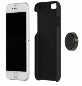 Knomo Moulded Mag Leather Case - кожен кейс (естествена кожа) за iPhone 6S Plus, iPhone 6 Plus (тъмносив) 3
