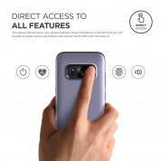 Elago S8 Grip Hybrid Case - удароустойчив хибриден кейс за Samsung Galaxy S8 (сив) 2