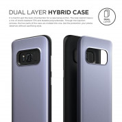 Elago S8 Grip Hybrid Case - удароустойчив хибриден кейс за Samsung Galaxy S8 (сив) 5