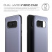 Elago S8 Grip Hybrid Case - удароустойчив хибриден кейс за Samsung Galaxy S8 (сив) 6