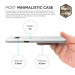 Elago Inner Core Case - тънък полипропиленов кейс (0.3 mm) за Samsung Galaxy S8 Plus (бял) 2