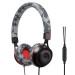 Scosche RH656 Camo Headphones - дизайнерски слушалки с микрофон и управление на звука за iPhone и мобилни устройства (камуфлаж) 1