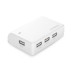 Antec 4-Port Charger - захранване с 4 USB изхода за мобилни телефони, таблети и моиблни устройства (бял) 3