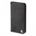 4smarts Ultimag Wallet Westport Reptile Case - универсален кожен калъф с магнитно захващане за смартфони до 6.1 инча (черен) 1