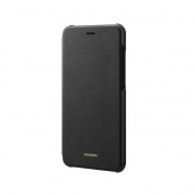Huawei Smart Cover - оригинален кожен калъф за Huawei P9 Lite (2017) (черен)