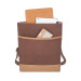 Moshi Aerio Lite Bag - стилна кожена чанта за MacBook 12 с отделение за таблети и смартфони (кафяв) 6