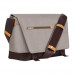 Moshi Aerio Messenger Bag - стилна кожена чанта за MacBook Pro 15 и лаптопи до 15.4 ин. (сива) 1