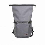 Knomo Hamilton Backpack - туристическа раница за MacBook Pro Retina 15 и преносими компютри до 15.6 инча (сив) 2