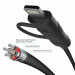 iLuv Combo 2-in-1 Lightning and MicroUSB Cable - USB кабел 2в1 за Lightning и MicroUSB устройства (черен) 3