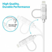 iLuv Combo 2-in-1 Lightning and MicroUSB Cable 1