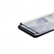 Eiger 3D Glass Case Friendly Curved Tempered Glass - калено стъклено защитно покритие с извити ръбове за целия дисплея на Samsung Galaxy S8 Plus (черен-прозрачен) 2