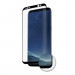 Eiger 3D Glass Edge to Edge Curved Tempered Glass - калено стъклено защитно покритие с извити ръбове за целия дисплея на Samsung Galaxy S8 Plus (черен-прозрачен) 2