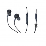 Samsung Earphones Tuned by AKG EO-IG955 S8 - слушалки с микрофон и управление на звука за Samsung Galaxy S10, S9, S8 и др. (тъмносив) (bulk) 6