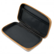 4smarts Set Box with Zipper - стилен органайзер за смартфон до 5 инча, кабели, слушалки и др. (златист) 1