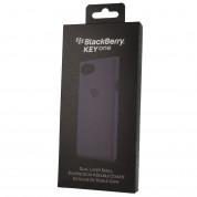 BlackBerry Dual Layer Shell DLB100 - оригинален удароустойчив двуслоен кейс за BlackBerry Keyone (черен) 3