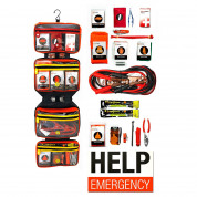Relief Pod RP122-107K-820 Orange Roadside Emergency Kit Deluxe - автомобилен комплект с аптечка и инструменти 2