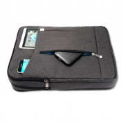 4smarts Cambridge Multimedia Bag - качествена чанта с презрамка за таблети и преносими компютри до 15.6 инча (сив) 6