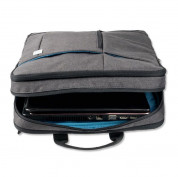 4smarts Cambridge Multimedia Bag - качествена чанта с презрамка за таблети и преносими компютри до 15.6 инча (сив) 4