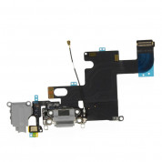 Apple System Connector and Flex Cable - оригинален лентов кабел с Lightning конектор, аудио жак и долен микрофон за iPhone 6S (тъмносив) 1