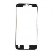 OEM Display & Touch Frame - резервна рамка за прикрепяне на стъклото за iPhone 6S (черна)