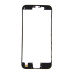 OEM Display & Touch Frame - резервна рамка за прикрепяне на стъклото за iPhone 6S (черна) 1