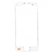 OEM Display & Touch Frame - резервна рамка за прикрепяне на стъклото за iPhone 6S (бяла)