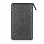 Beyzacases Wallet Leather Universal Case - универсален кожен (естествена кожа) калъф тип портфейл за смартфони до 6 инча (кафяв) 1