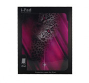 Leopard Cover Case - кожен калъф тип джоб за iPad (първо поколение) 3