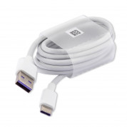 Huawei AP81 USB-C to USB 3.1 Fast Charge Data Cable 5A HL1289 - кабел за устройства с USB-C порт (100 cm) (bulk) 3