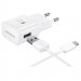 Samsung USB-C Fast Charger EP-TA20EWECGWW - захранване и USB-C кабел за устройства с USB-C стандарт (бял) (retail) 1