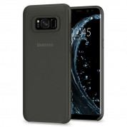 Spigen AirSkin Case - качествен ултратънък (0.36мм) кейс за Samsung Galaxy S8 (черен-мат)
