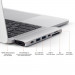 Satechi USB-C Pro USB Hub - мултифункционален хъб за свързване на допълнителна периферия за MacBook Pro (сребрист) 6