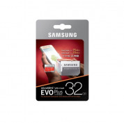 Samsung MicroSD 32GB EVO Plus UHS-I (U3) Memory Card - MicroSD памет със SD адаптер за Samsung устройства (клас 10) (модел 2017)  5