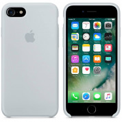 Apple Silicone Case - оригинален силиконов кейс за iPhone 8, iPhone 7 (бледосин) 3
