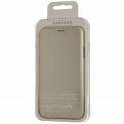 Samsung Flip Wallet Cover EF-WJ730CFEGWW for Samsung Galaxy J7 (2017) (gold) 4