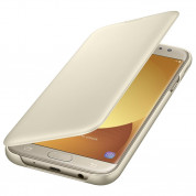 Samsung Flip Wallet Cover EF-WJ730CFEGWW for Samsung Galaxy J7 (2017) (gold)