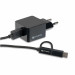 4smarts Wall Charger VoltPlug 12W - захранване за ел. мрежа 2.4A с USB изход и кабел с microUSB и USB-C стандарти 8