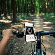 Macally Bike Mount - универсална поставка за колело за iPhone и мобилни телефони (сребриста) 11