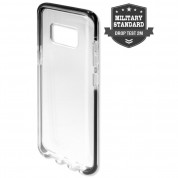 4smarts Soft Cover Airy Shield - хибриден удароустойчив кейс за Samsung Galaxy S8 Plus (черен-прозрачен)