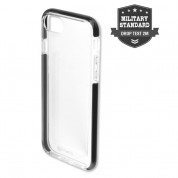 4smarts Soft Cover Airy Shield - хибриден удароустойчив кейс за iPhone 7, iPhone 8 (черен-прозрачен)