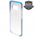4smarts Soft Cover Airy Shield - хибриден удароустойчив кейс за iPhone SE (2022), iPhone SE (2020), iPhone 8, iPhone 7 (син-прозрачен) 1