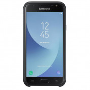 Samsung Dual Layer Cover EF-PJ330CB - оригинален хибриден кейс за Samsung Galaxy J3 (2017) (черен) 2