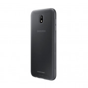 Samsung Jelly Cover EF-AJ730TB - оригинален силиконов кейс за Samsung Galaxy J7 (2017) (черен)