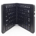 Case Studi Foldable Keyboard - сгъваема алуминиева безжична клавиатура за таблети, смартфони и компютри с Bluetooth (черна) 5