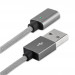 4smarts Magnetic USB Cable GravityCord Cable + Lightning & Micro-USB Connectors - кабел с магнитен накрайник с Lightning и MicroUSB конектори (сив) 3