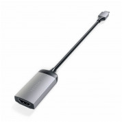 Satechi Aluminum 4K USB-C to HDMI Adapter - адаптер с поддръжка на 4K за свързване от USB-C към HDMI (тъмносив) 1