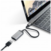 Satechi Aluminum 4K USB-C to HDMI Adapter - адаптер с поддръжка на 4K за свързване от USB-C към HDMI (тъмносив) 7
