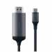 Satechi Aluminum 4K USB-C to HDMI Cable - кабел с поддръжка на 4K за свързване от USB-C към HDMI (тъмносив) 4