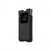 Blackberry Leather Smart Pocket PKB100-3AALWE1 - оригинален калъф от естествена кожа за BlackBerry KeyOne (черен) 2